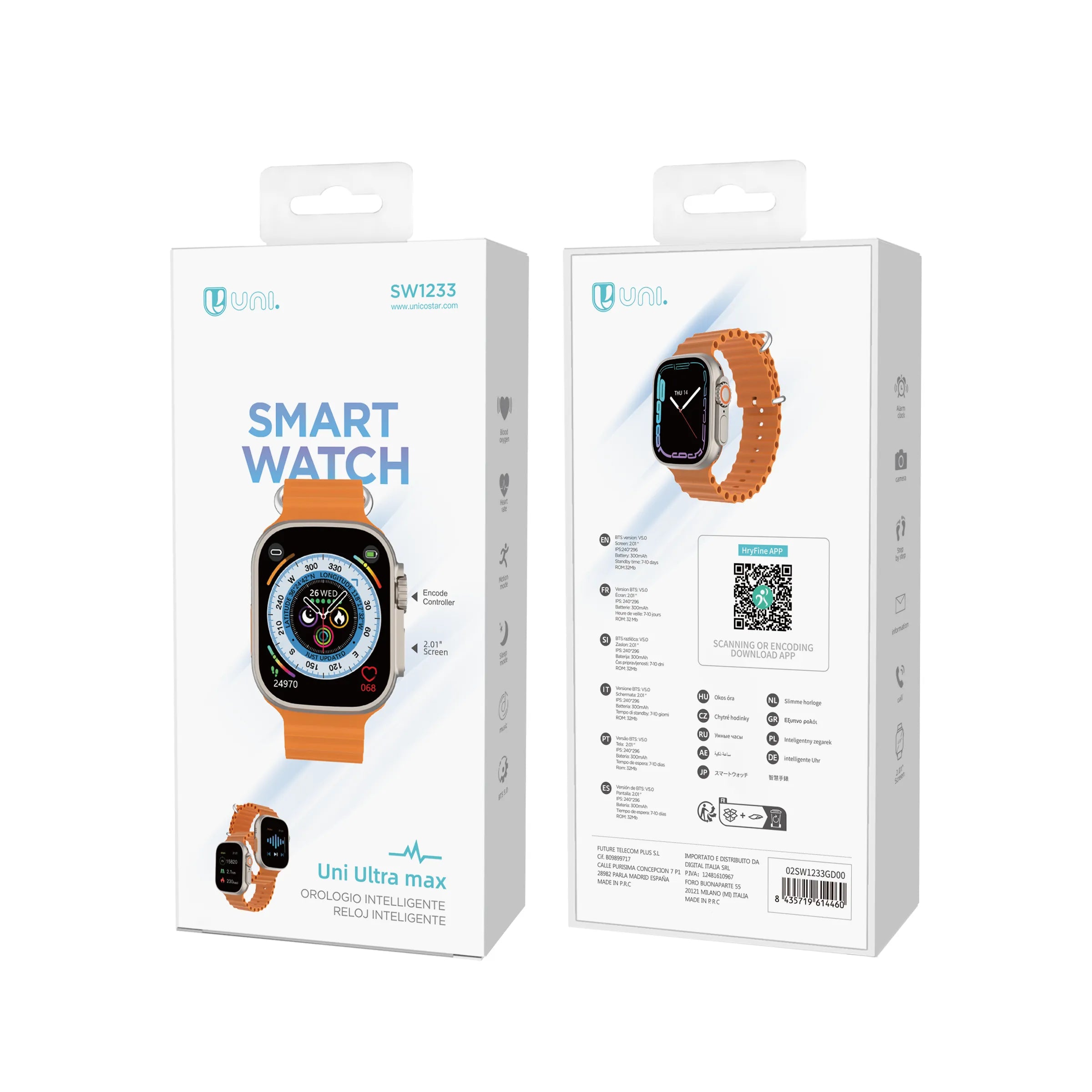 Premium Smartwatch for Fitness & Everyday Life